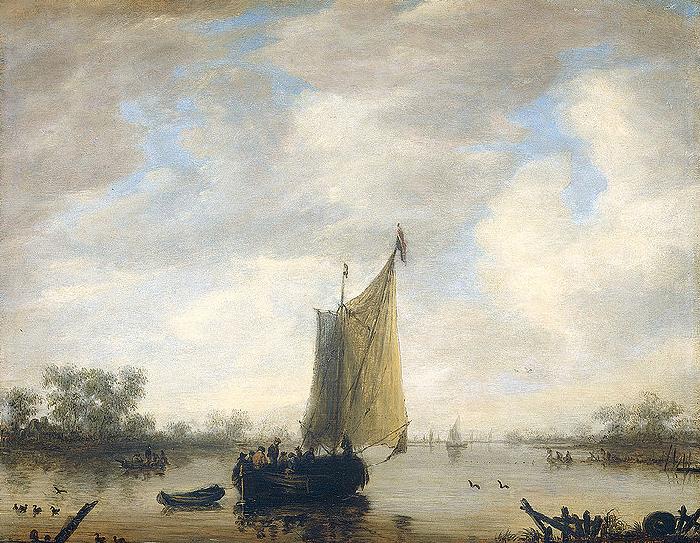 Jeronymus van Diest River view